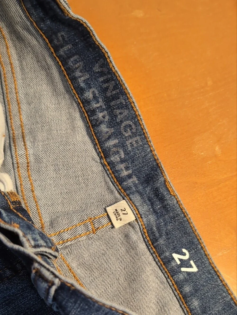 J. Crew Dark Blue High-Rise Button-Fly Jeans
